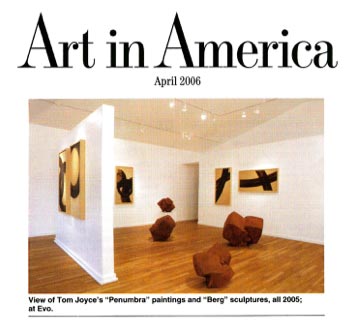 Tom Joyce at Evo, Art in America, Arden Reed, 2006