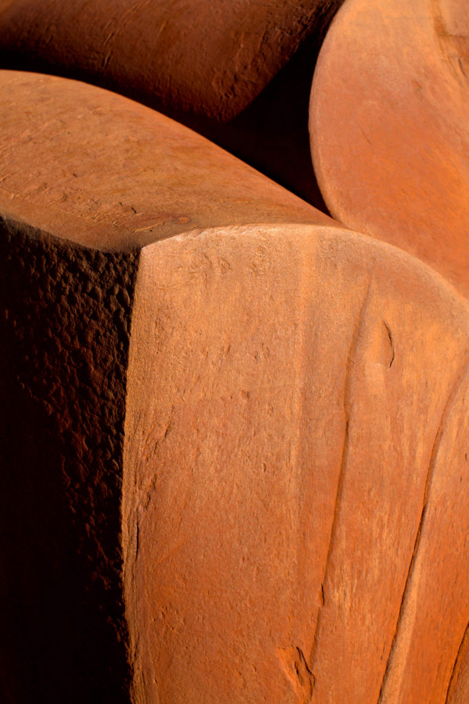 Tom Joyce, sculpture, forged high-carbon steel Tom Joyce, sculpture, forged stainless steel